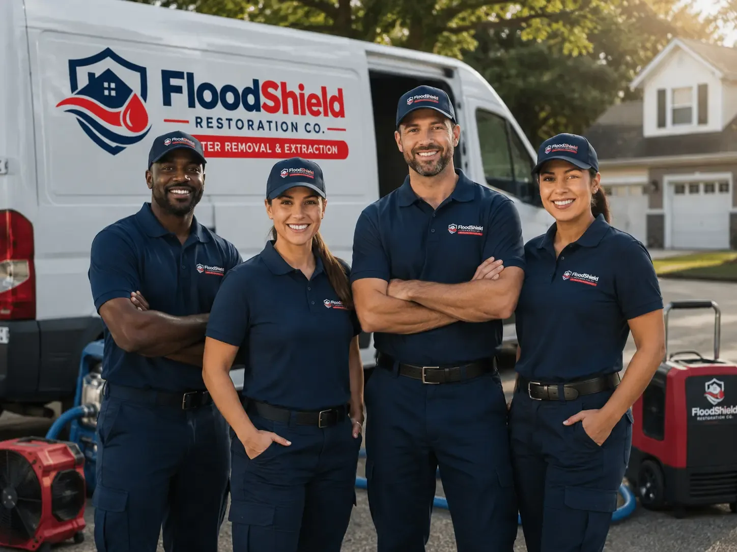 Flood Damage Restoration company in West York, IL