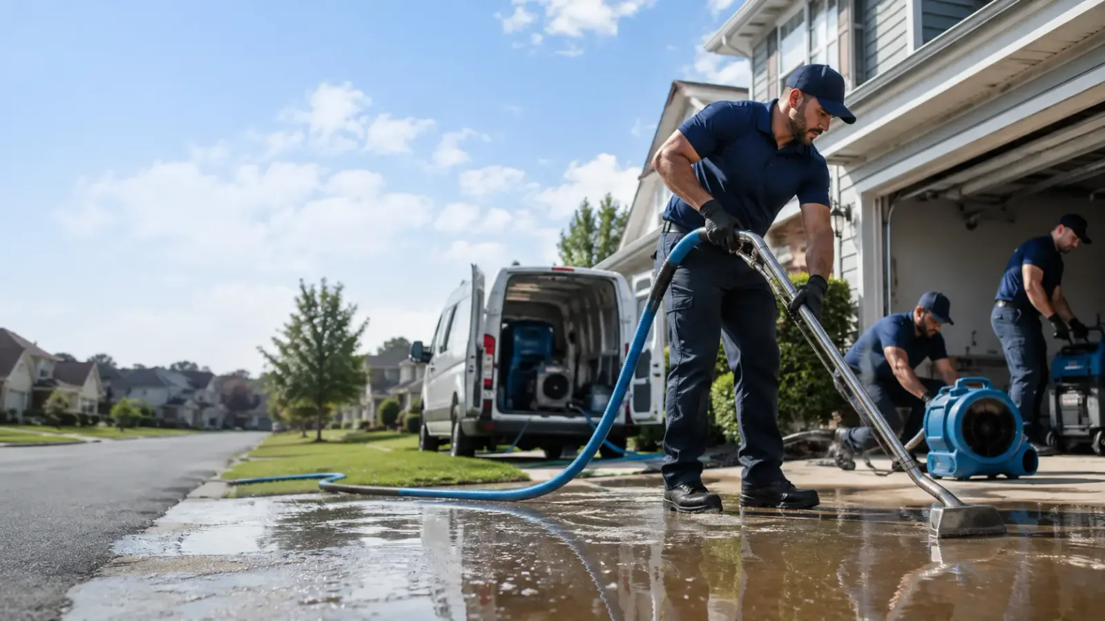 Flood Damage Restoration in West York, IL